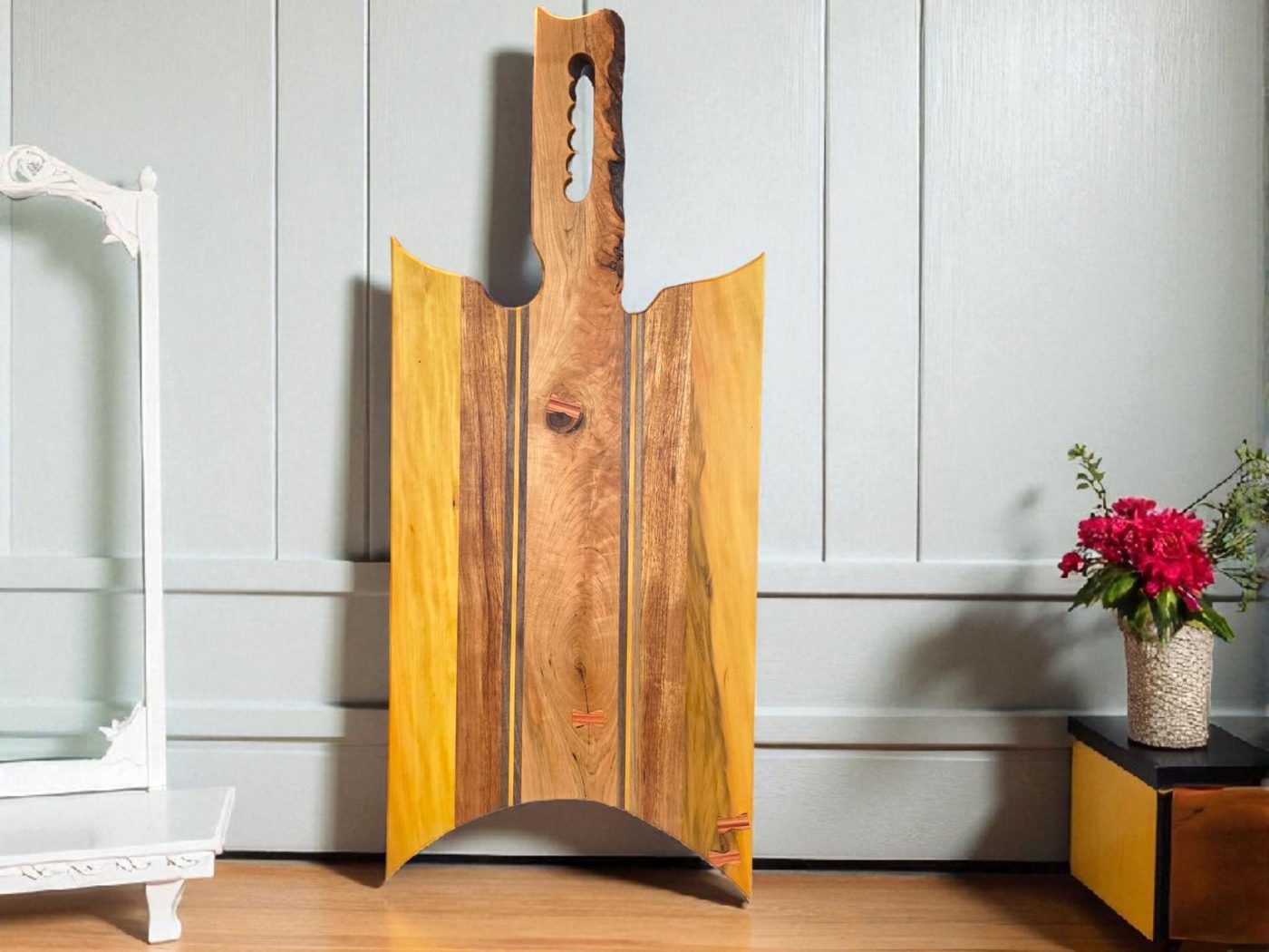 Handcrafted charcuterie board
